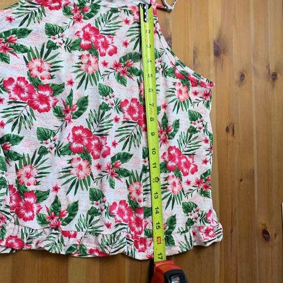 Lucy & Laurel NWOT Soft Summer PJ Set, Adjustable Straps, Stretch, Floral - Picture 13 of 15